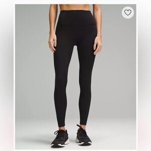 NWOT Lululemon Wunder Train High-Rise Ribbed Tight
28" Black Size 8